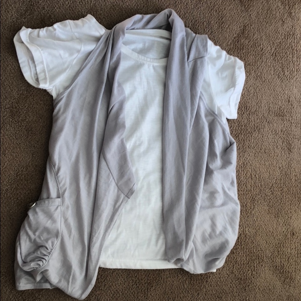 I am selling a once worn Korean product shirt vest